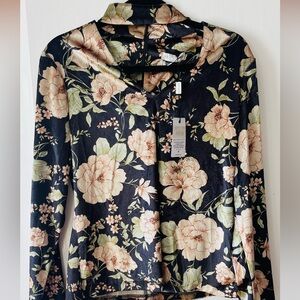 Floral blouse by Anatomie, size M, made in Italy.